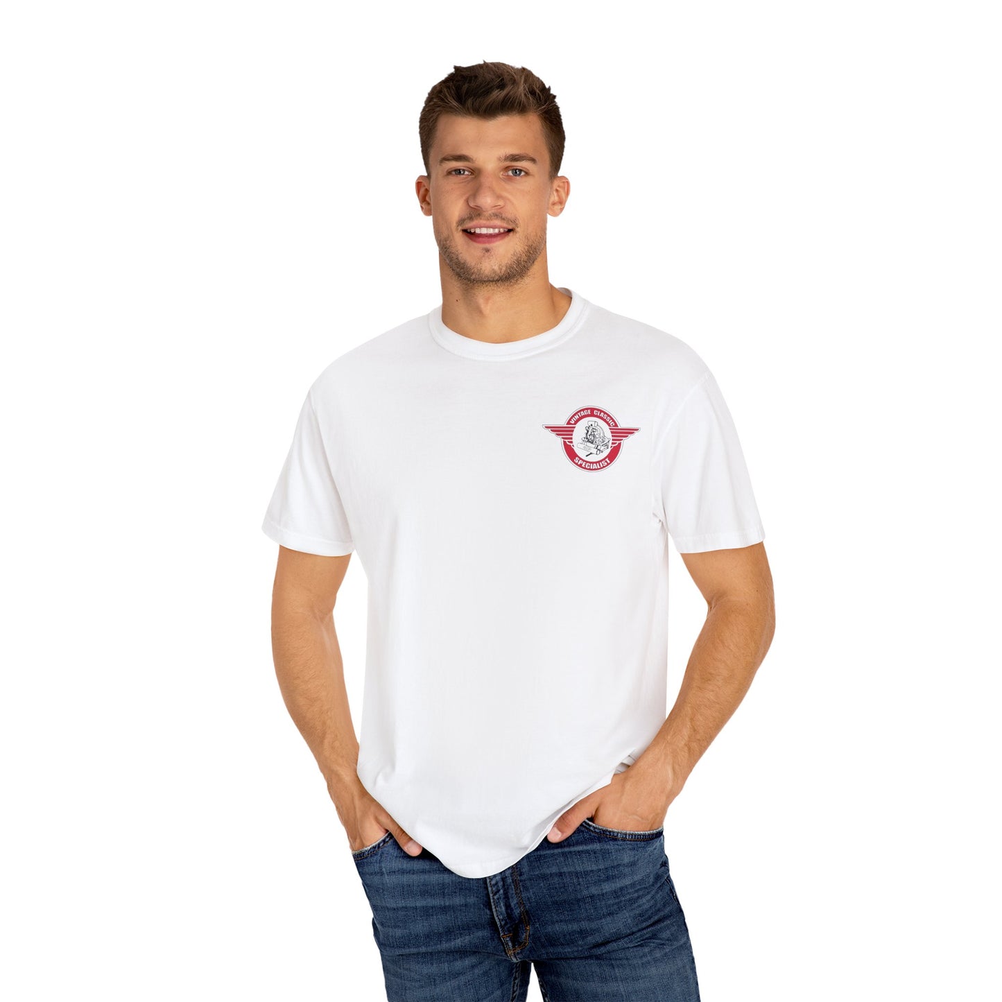 VCS Logo Unisex Garment-Dyed T-shirt