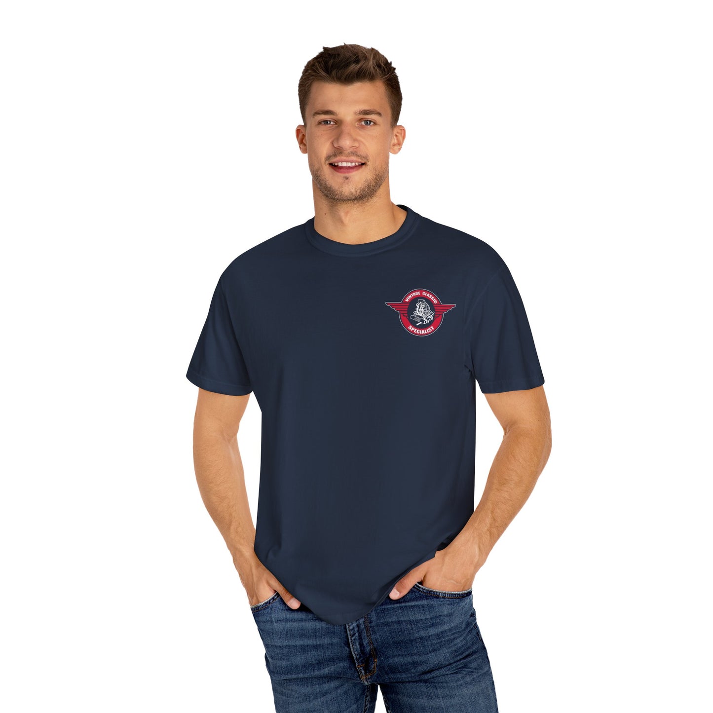 VCS Logo Unisex Garment-Dyed T-shirt