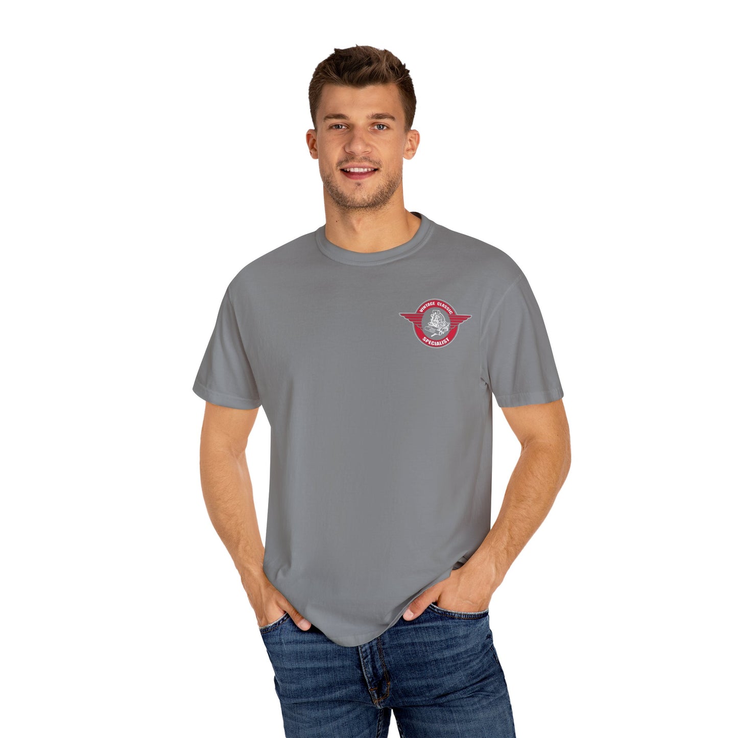VCS Logo Unisex Garment-Dyed T-shirt