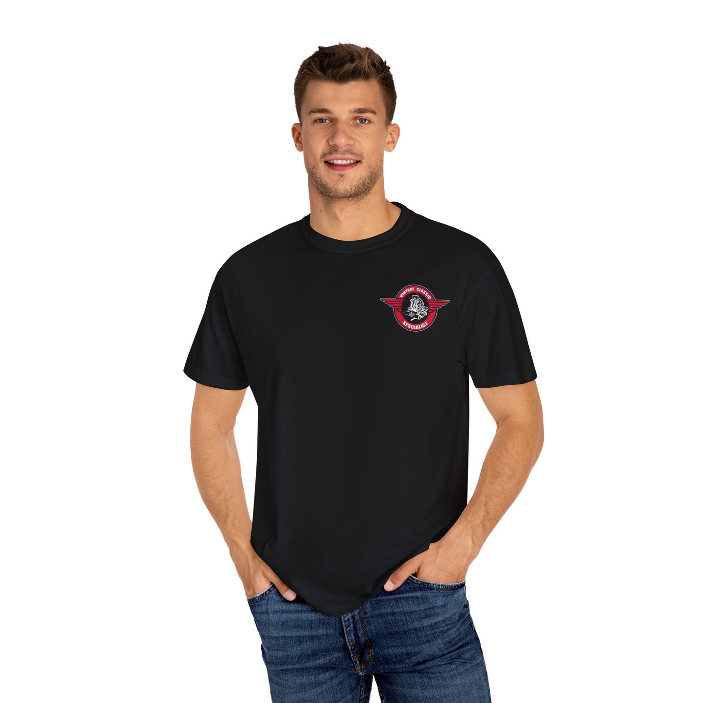 VCS Logo Unisex Garment-Dyed T-shirt