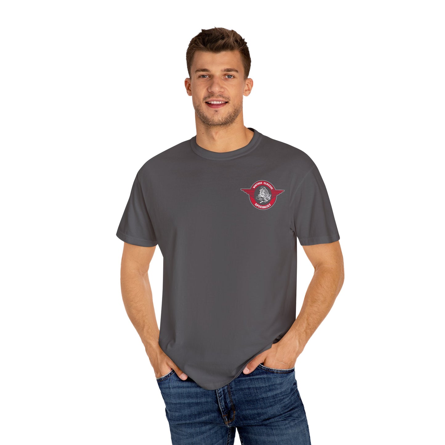 VCS Logo Unisex Garment-Dyed T-shirt