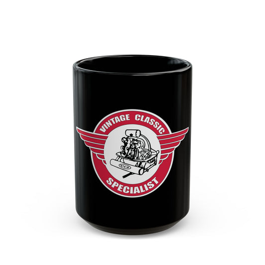 VCS Logo Black Mug (15oz)